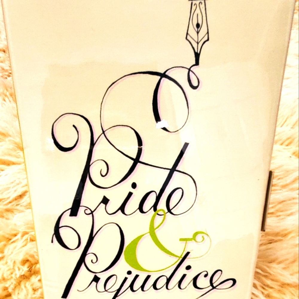 Kate Spade Pride and Prejudice clutch